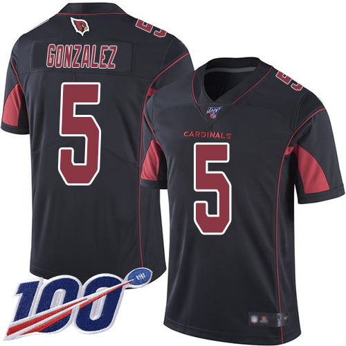 Arizona Cardinals Limited Black Men Zane Gonzalez Jersey NFL Football #5 100th Season Rush Vapor Untouchable->arizona cardinals->NFL Jersey